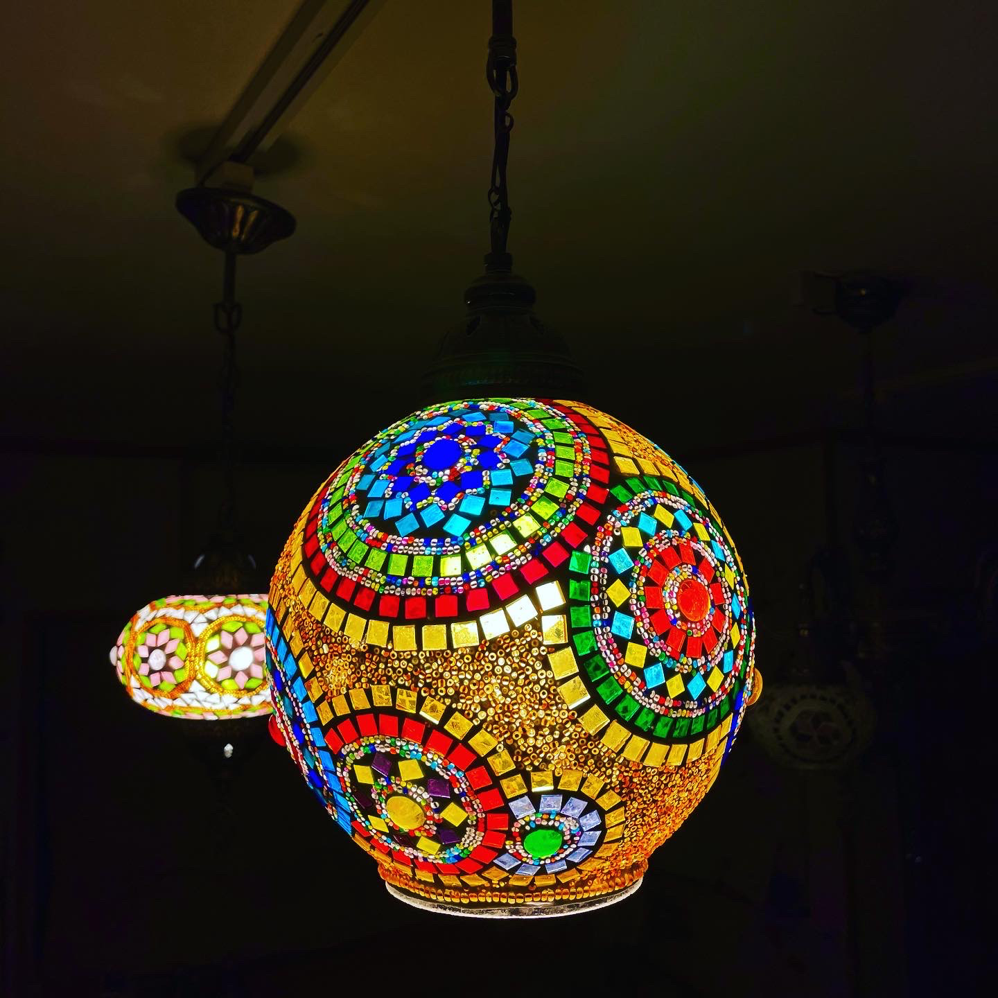 まん丸ペンダントランプ（L）