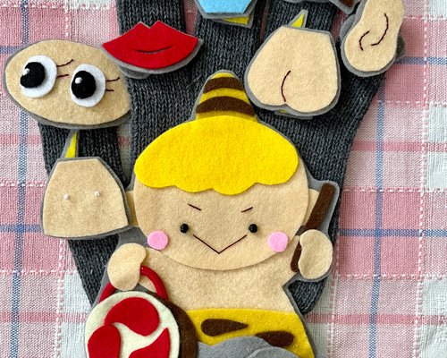 とんとん様オーダー品　トコトコシリーズ　手袋人形 トコトコシリーズ オーダー•リクエストページ 指人形 保育 手袋人形劇