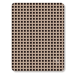 チェック iPad カバー ケース ペン収納 軽量 背面クリア 2枚目の画像