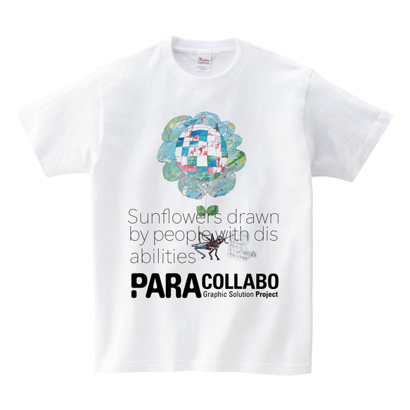 ART両面プリント-Tシャツ PARA（障がい者アート）COLLABO 03 1枚目の画像