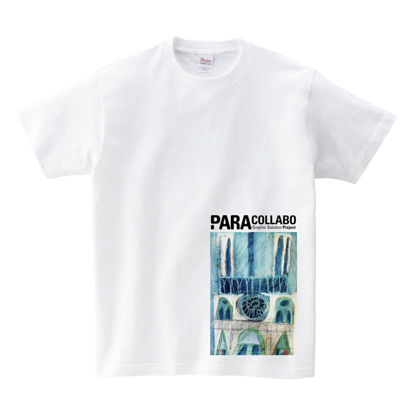 ART両面プリント-Tシャツ PARA（障がい者アート）COLLABO 06 1枚目の画像