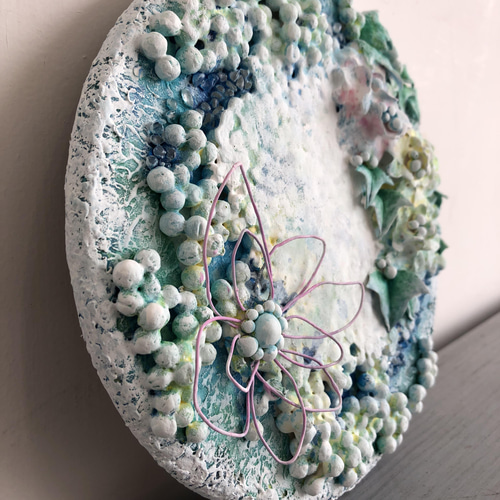 送料無料】紙粘土絵画「Knot」 絵画 USAKAMIKA 通販 14087073｜Creema