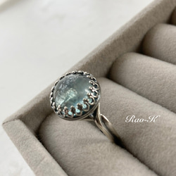 ✨silver925 大人のアンティーク調リング〜ルビー 指輪・リング Rao-K