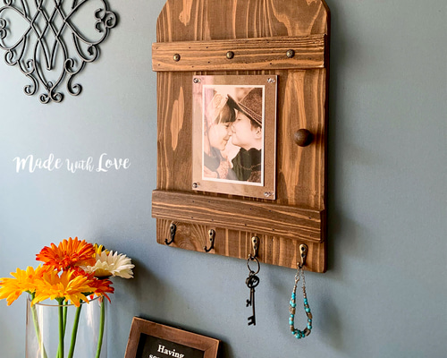 ウェルカム ドアプレート & ウォールフック (キーフック) オーダー受付