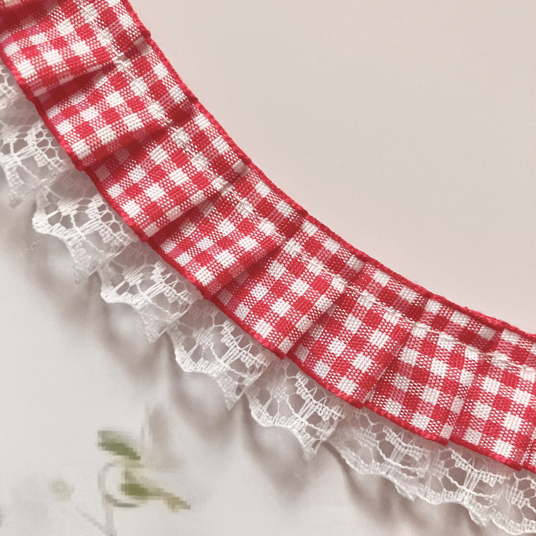 MASNADA ETICHETTA TOSCANレースフリルエッジハットイタリア MASNADA