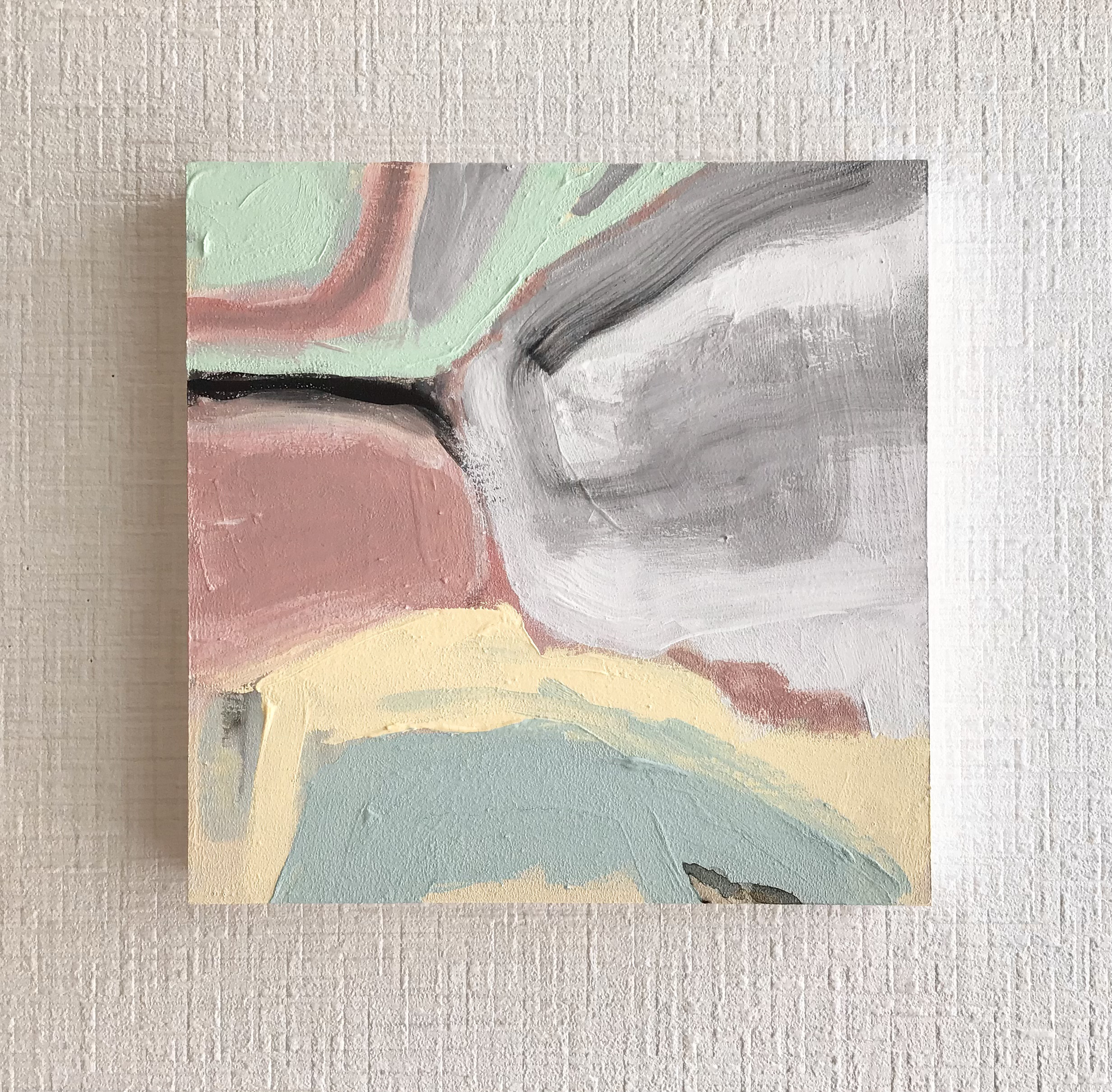 とある、有名な方から頂戴致しました。なかなか無いモダンな絵画だ