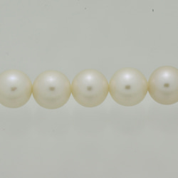 淡水パール　ラウンド(丸型）　ホワイト　7-7.5mm前後　A級品 商品番号1107A 1枚目の画像