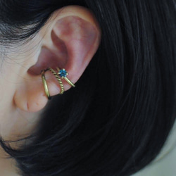 Ｗ Ear cuff 5枚目の画像