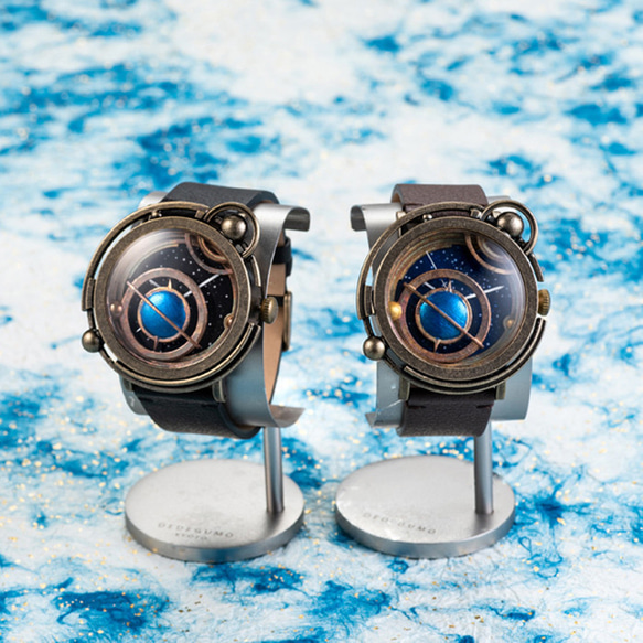 TERRA」手作り時計／文字盤2色／ベルトカラー6色 名入れ可 腕時計