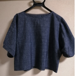 紬着物リメイク❤️「展示品」ブラウス 8471c985c70856ad6d5589ba563a6c