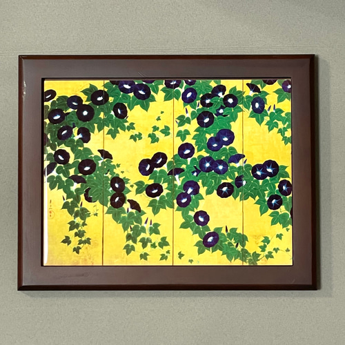 朝顔 油絵 楽天市場】朝顔（絵画｜アート・美術品・骨董品・民芸品