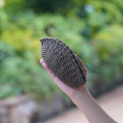 sasawashi ポーチ　Mサイズ　カーキ色　送料無料！特別企画2208　creema限定2208 3枚目の画像