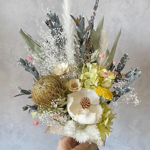 専用＊バンクシア＆クエキフオリア ドライフラワースワッグ 専用