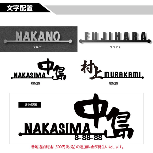 オーダーメイド表札 アイアン ステンレス 戸建 切り文字 ポスト オーダーメイド表札 アイアン ステンレス 戸建 切り文字 ポスト