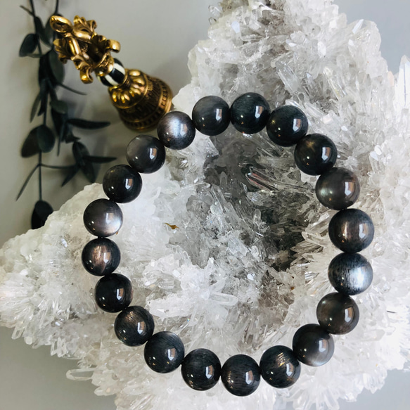 GEMMAOVE ブラックジェイド ブレスレット【12コマ】 GEMMOVE ブラックジェイドブレスレット