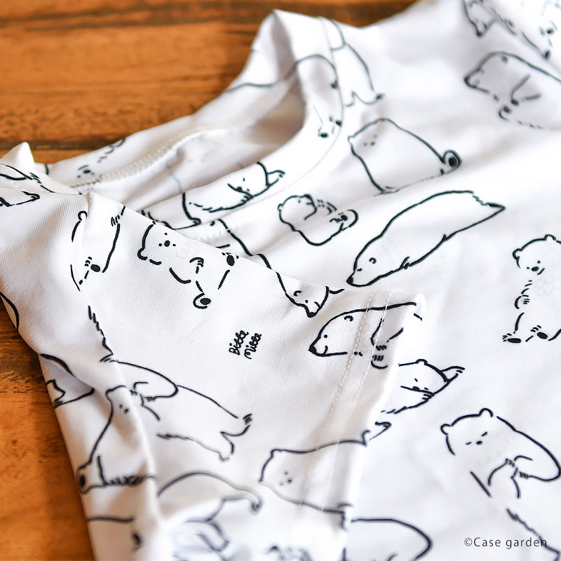 Tシャツ 半袖 キッズ 子供服 全面プリント キッズTシャツ 女の子 男の子 鳥 かわいい おしゃれ