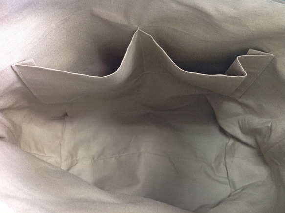 塩沢織　麻絹 トートバッグ(カバー付) 8枚目の画像