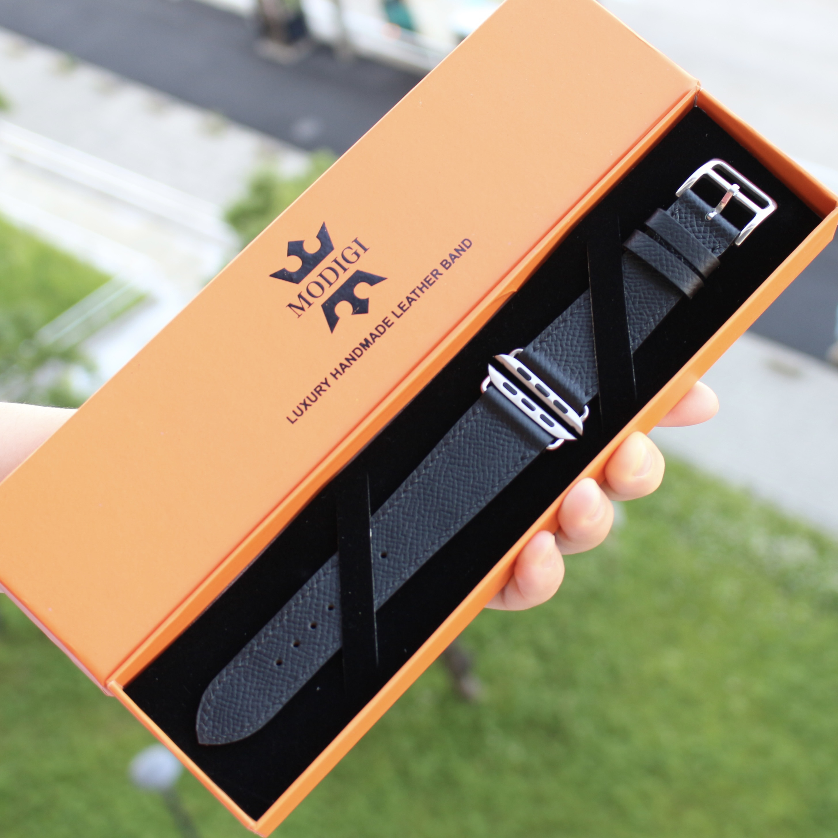 Apple Watch バンド牛皮 アップルウォッチ革レザーベルトハンドメイドAppleWatch 7 バンド45