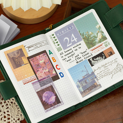 特価商品　5種　シール　ステッカー　コラージュ　風景　写真シール　フォトシール　海外　豆本　インスタ風 2枚目の画像