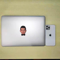 オーダーメイド 3D肖像画人形装飾スマホケース MacBook air pro iPad ケースAir 多機種対応 5枚目の画像