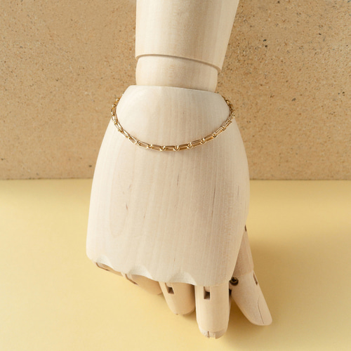 K18YG チェーンブレスレット #06 <Bracelet_K18(750) YellowGold Chain