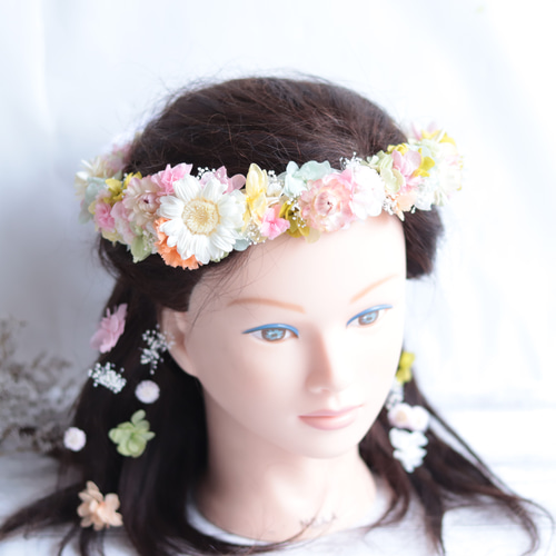 ☆花冠¥6980参照 オーダー可 （新品 ウェディングドレス 長袖 七分袖  