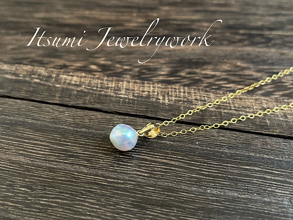 あこや真珠ひと粒ペンダント