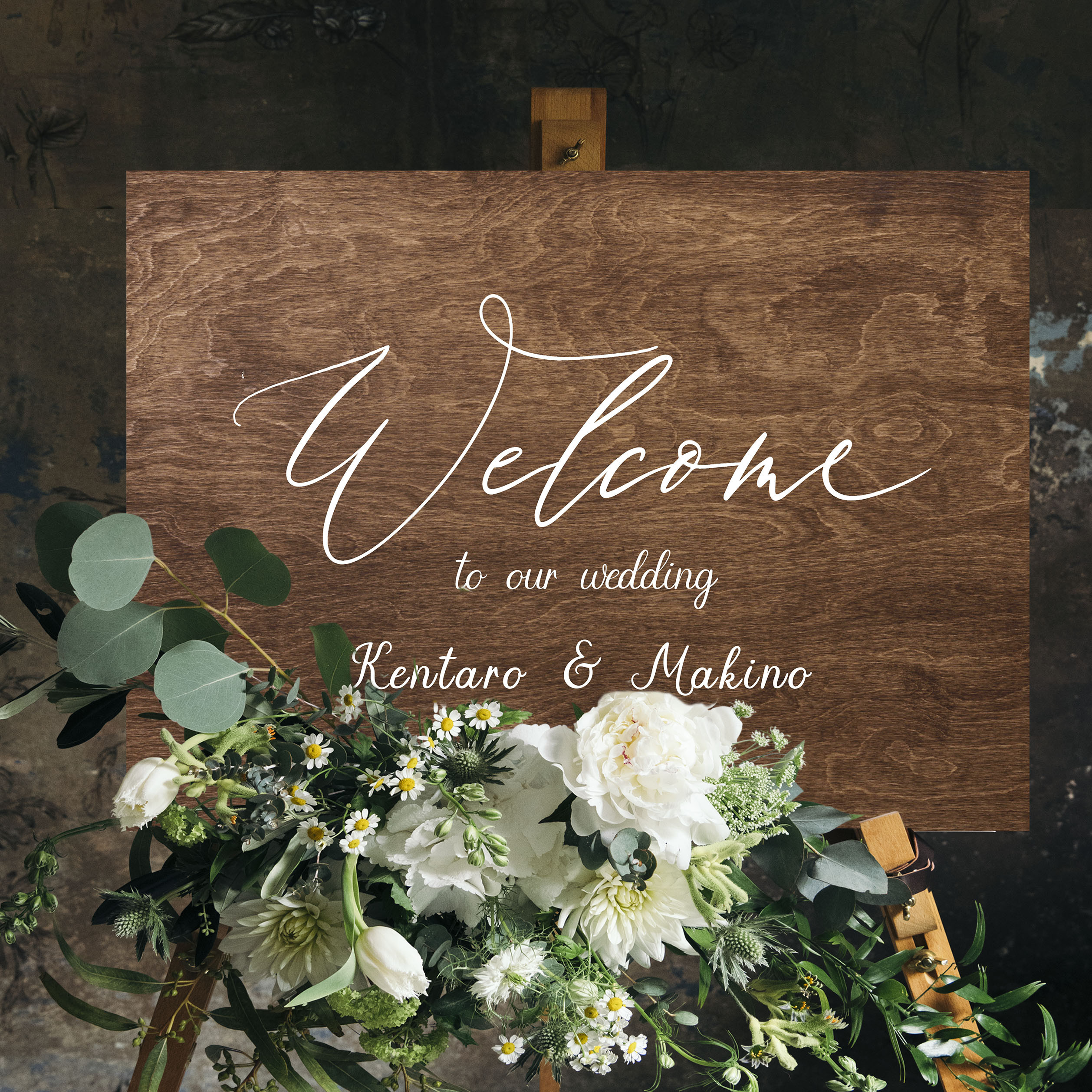 ウェルカムボード M M ウェルカムボード