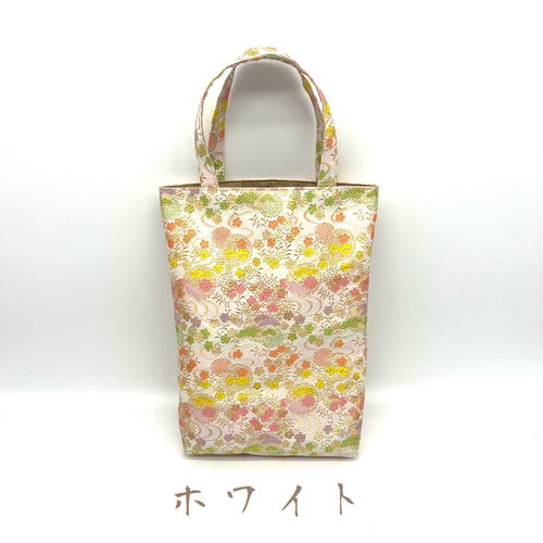 西陣織・金襴の生地で仕立てた和柄の手提げ袋 トートバッグ DandK 通販