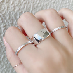 【お年玉セール特価】 Multi-sided 多角甲丸リングRG73 通販 Ringo 指輪・リング アクセサリー