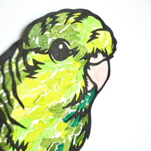 切り絵×ちぎり絵】sazanami-inko -ｻｻﾞﾅﾐｲﾝｺ- 原画アート