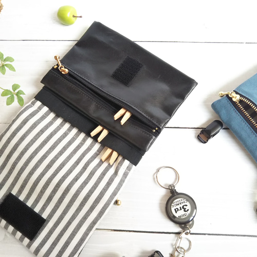 10歳からの移動ポケット】(洗えるタイプ・男女兼用)インナーポーチに