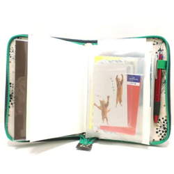 文庫本サイズの手帳・ブックカバー『デニムと猫さん』 3枚目の画像