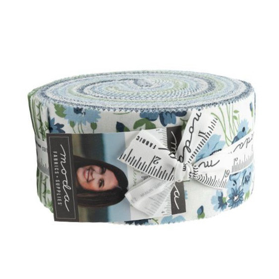 「Nantucket Summer」 ジェリーロール カットクロス moda 生地 Camille Roskel