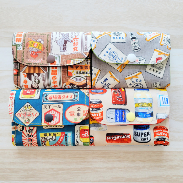 財布・ケース・小物入れ miyu おもしろ柄×昭和レトロ】小銭入れミニケース その他ミニ財布