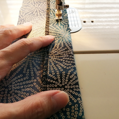 1点もの・デザイン画付き】和柄切り替えゆったり着物袖ブラウス