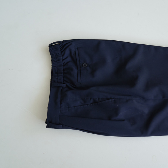 森野學校 [男式 M 尺寸褲子] 夏季褲子 (海軍藍) 第7張的照片