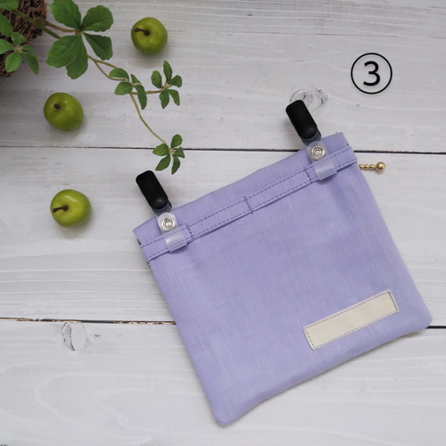 カスタマイズ可能【10歳からの移動ポケット・洗えるタイプ】選べるタグ