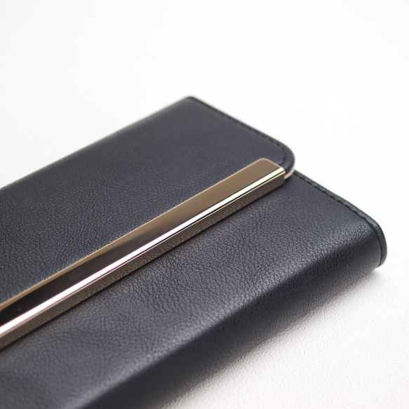 手帳型 iphone ケース ミラー付き シンプル SE 12 可愛い 13 mini カード収納 11 クリアケース 8枚目の画像