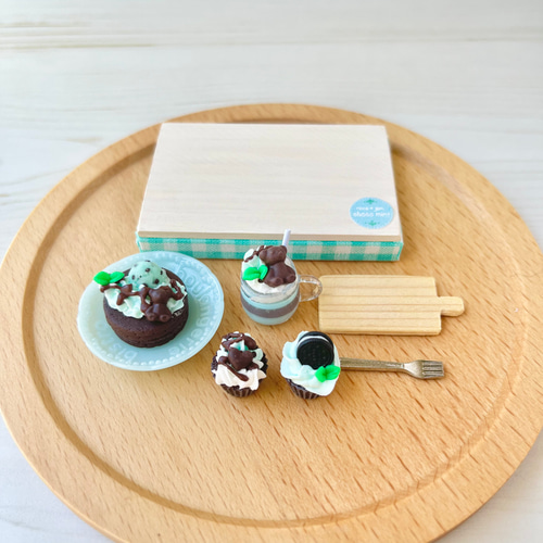 ミニチュア＊チョコミントセット その他インテリア雑貨 roco＊jam 通販