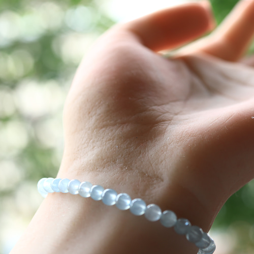 ☆海の精の宝石☆とっても小さい♪アクアマリン：4ミリ