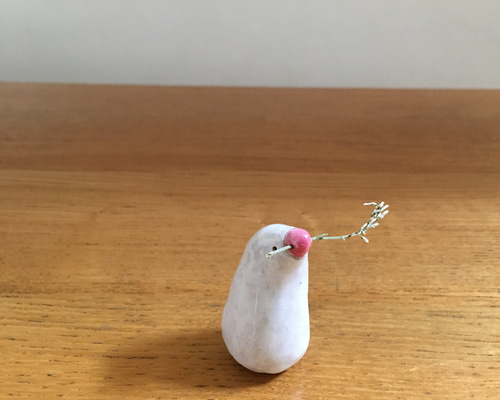 鳥の形の一輪挿し オブジェ