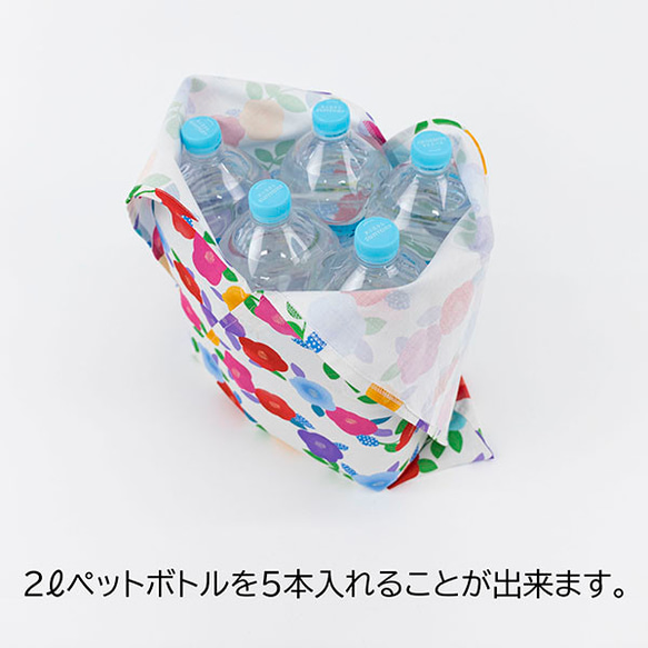 Azuma Tote ~Yumetsubaki~ 100% 棉（有機棉）Azuma 長手柄包，可用作環保袋 第16張的照片
