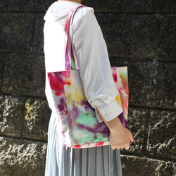 [Made-to-Order]TIE-DYE TOTE BAG-紮染手提袋[A4] 第2張的照片