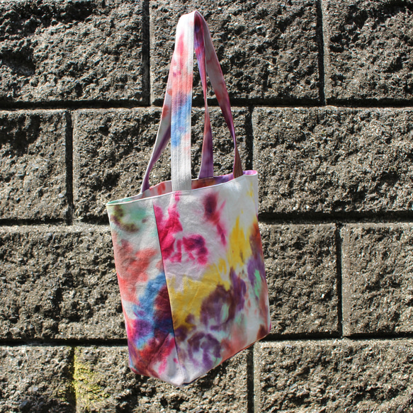 [Made-to-Order]TIE-DYE TOTE BAG-紮染手提袋[A4] 第4張的照片