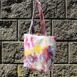 [Made-to-Order]TIE-DYE TOTE BAG-紮染手提袋[A4] 第3張的照片