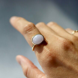 ラベンダー翡翠のゆびわ 指輪・リング WAKKA 通販 14095914｜Creema