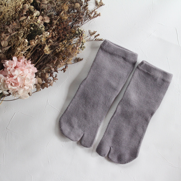 草木染＊足袋socks TABI 〔6colors〕 6枚目の画像