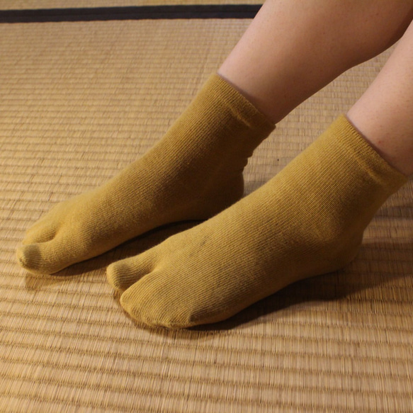 草木染＊足袋socks TABI 〔6colors〕 20枚目の画像