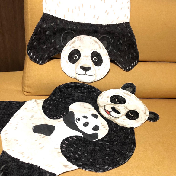 アニマルオーガニックコットンタオルマットorモコモコブランケット